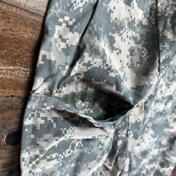 US ARMY Combat Uniform Pants Trousers Mens MEDIUM REGULAR Digital Camo Ripstop - Picture 2 of 13